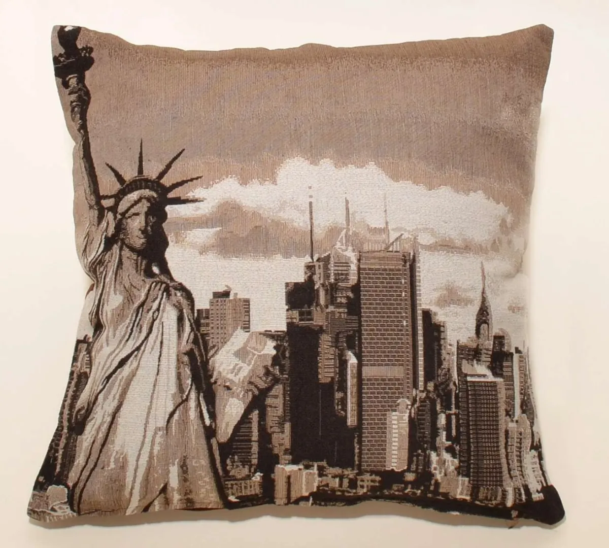 ΜΑΞΙΛΑΡΟΘΗΚΗ (45cm x 45cm) STATUE OF LIBERTY BROWN 