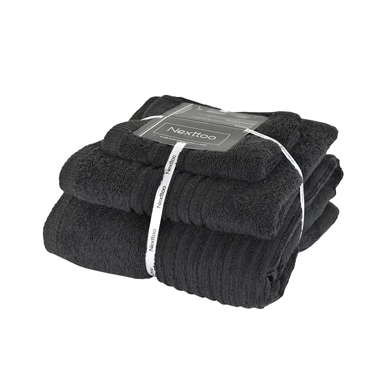 ΝΕΧΤ 5005 ΣΕΤ ΠΕΤΣΕΤΕΣ 600GR 100%CΟΤ ΡΕΝΝΙΕ 3ΤΕΜ ΒLΑCΚ