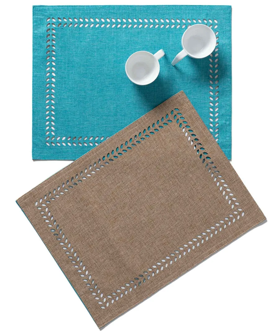 σουπλά bg18 (35cm x 45cm) τυρκουάζ/άμμου