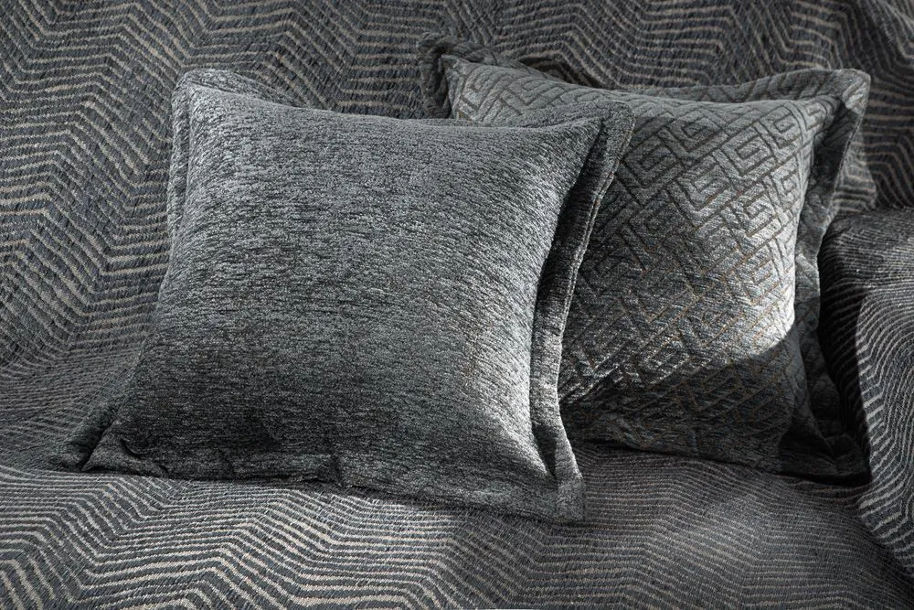 Μαξιλαροθήκη Διακοσμητική Vento Titanium 