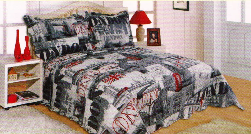 ΚΟΥΒΕΡΛΙ σετ (220cm x 240cm + 2 x 50cm x 70cm) W64766