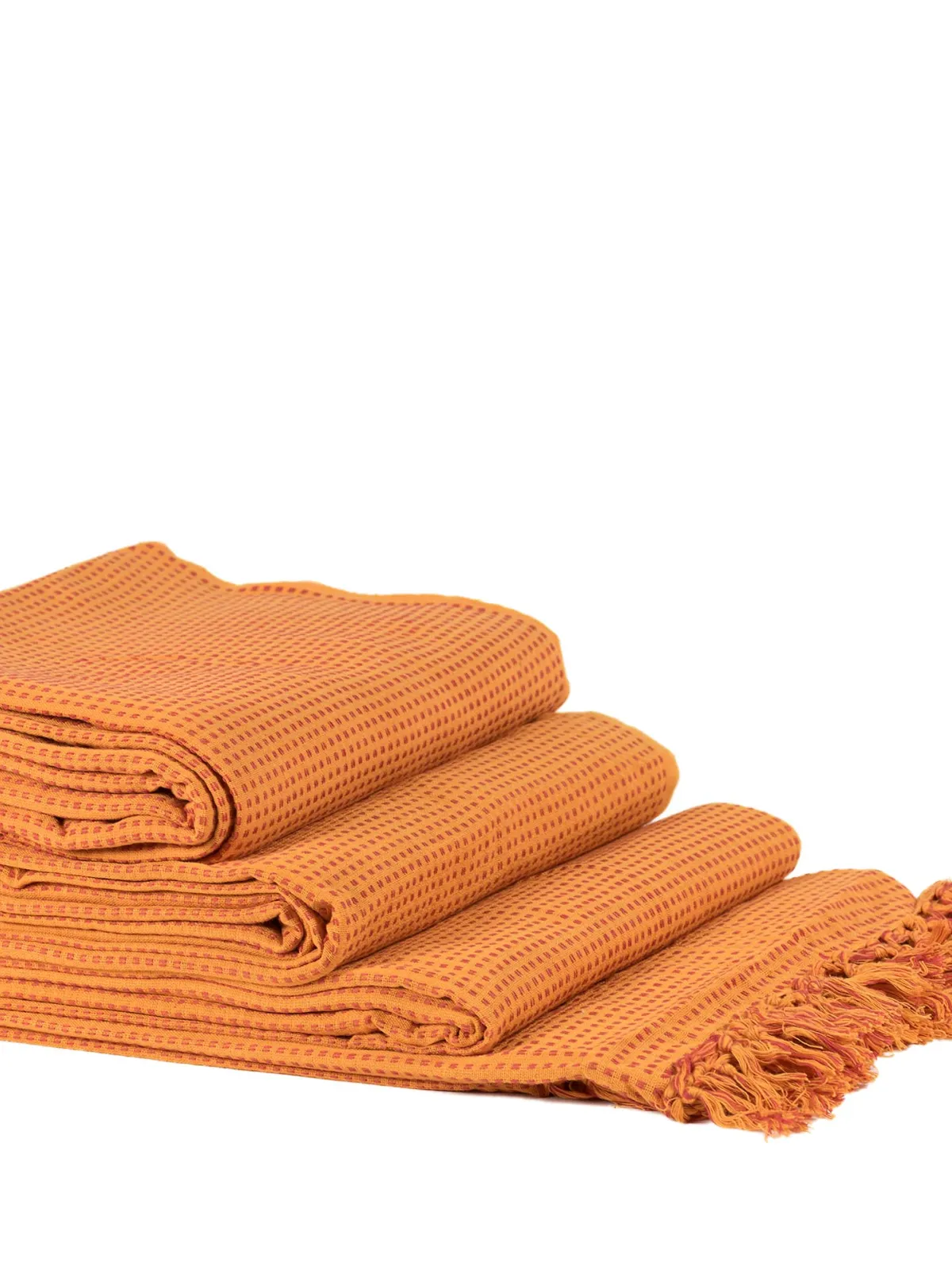 ΡΙΧΤΑΡΙΑ dobby (180cm x 180cm/180cm x 250cm/180cm x 300cm) πορτοκαλί