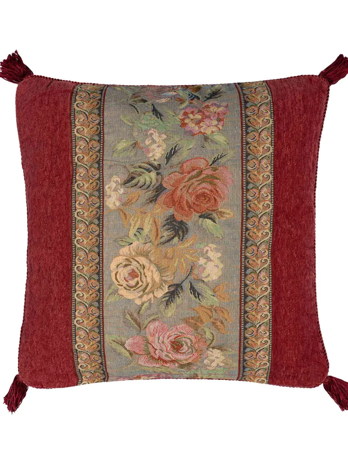 ΜΑΞΙΛΑΡΟΘΗΚΗ (45cm x 45cm) 572 μπορντώ