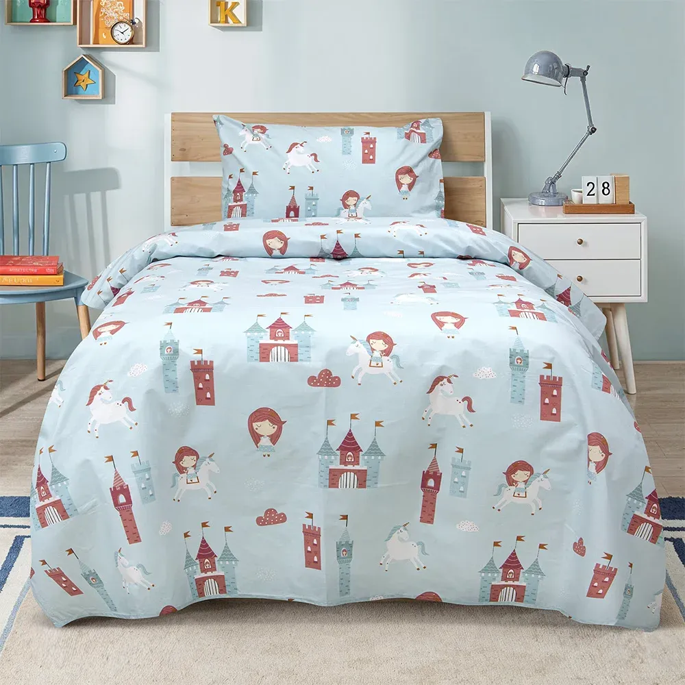 LINO Παιδικά Σετ Σεντόνια (170x260) Cloud Kingdom Μέντα