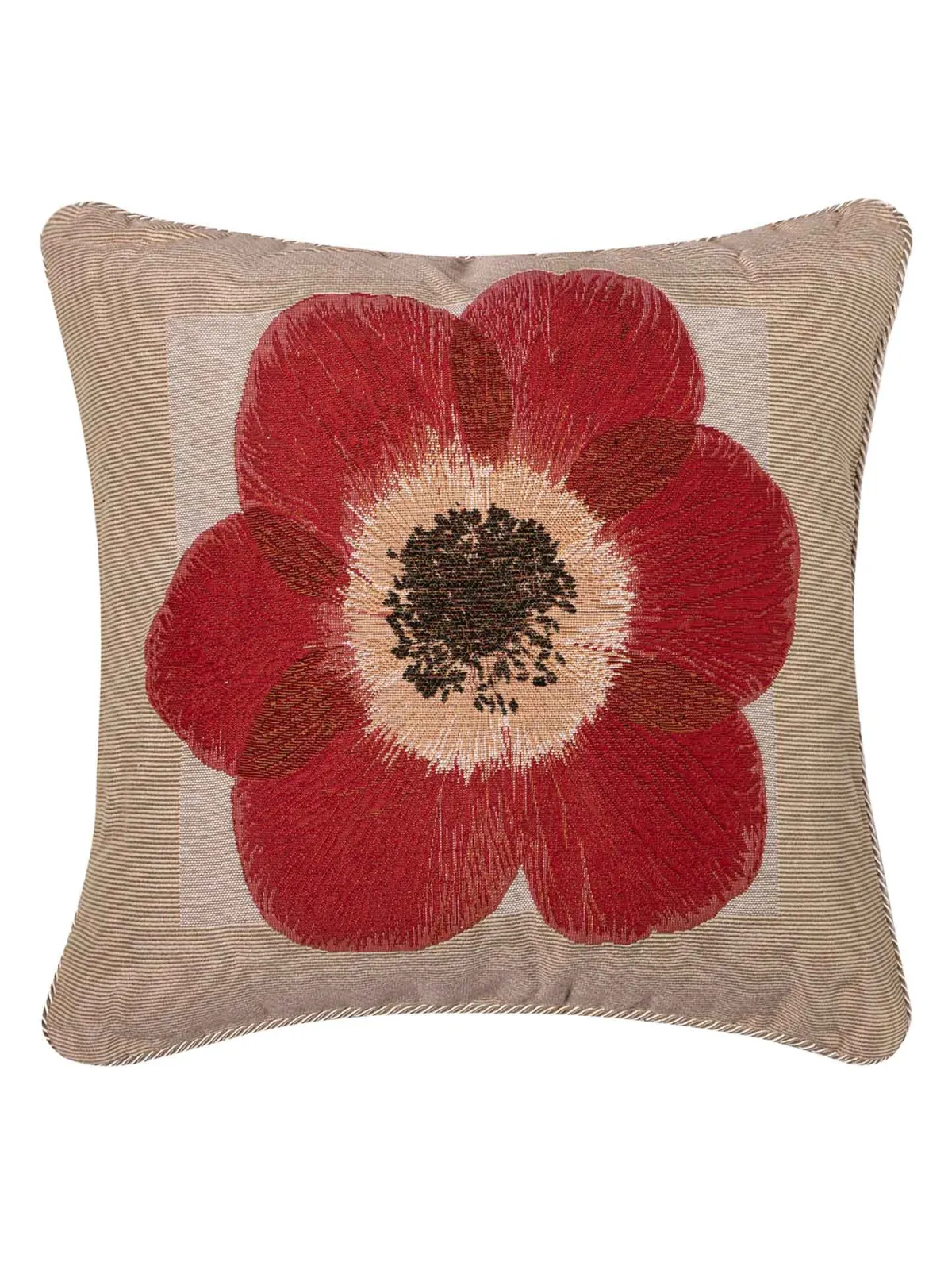 ΜΑΞΙΛΑΡΟΘΗΚΗ (45cm x 45cm) σενίλ λουλούδι4