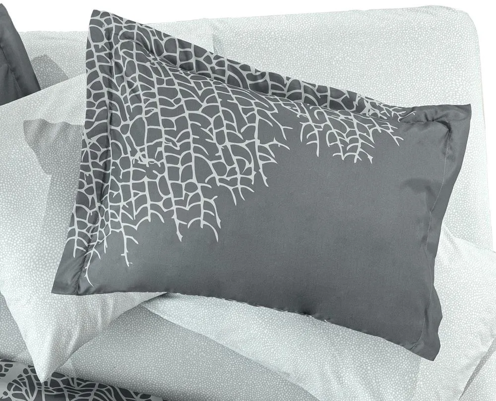 Διακοσμητικές Μαξιλαροθήκες Diaz Aqua Grey 