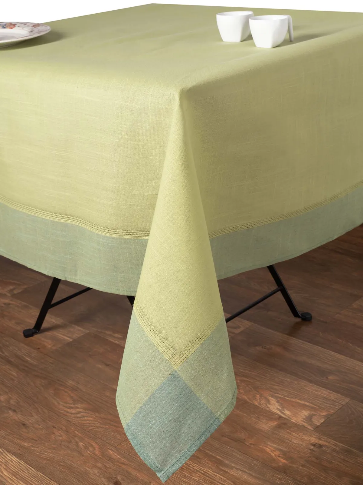 τραπεζομάντηλα nx031 (160cm x 250cm) πράσινο λινό