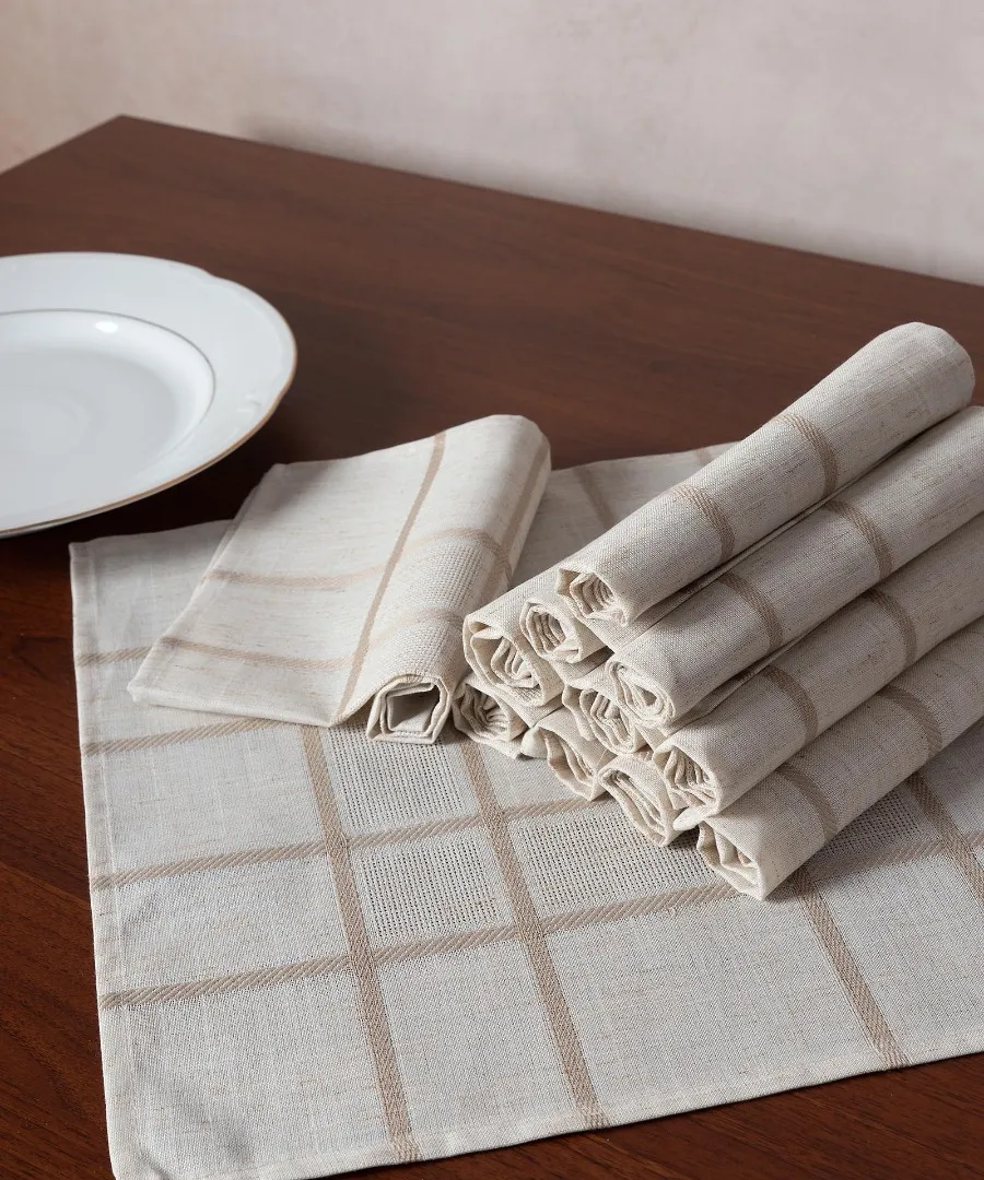 Πετσέτες Φαγητού (12 τεμάχια) 2056 (40cm x 40cm) Άμμου