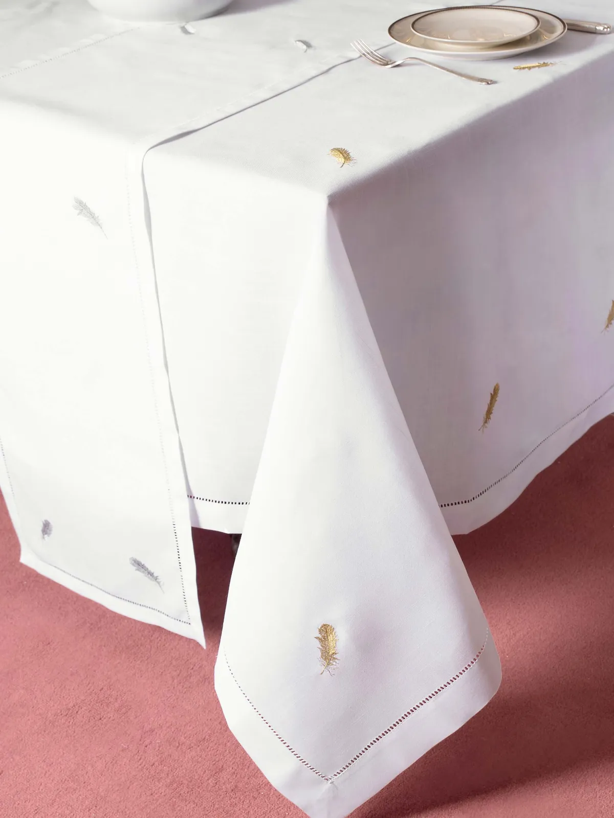 τραβέρσα  (40cm X 170cm)  yl1011 ασημί