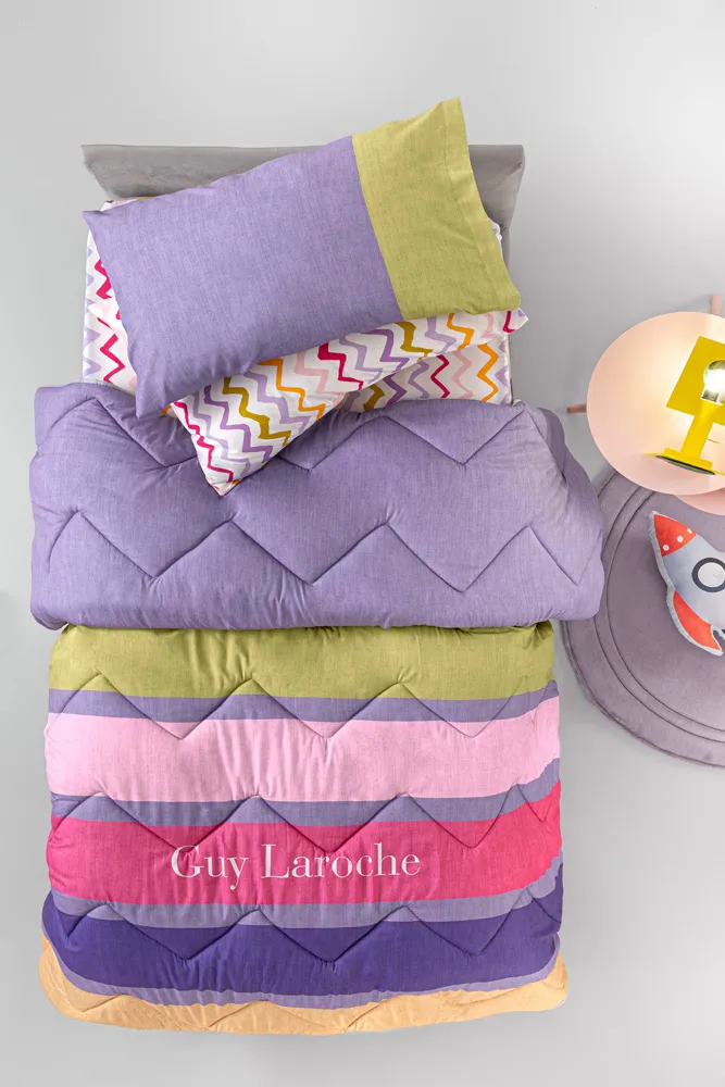 Παδικό Πάπλωμα Funny Pinky Suede 