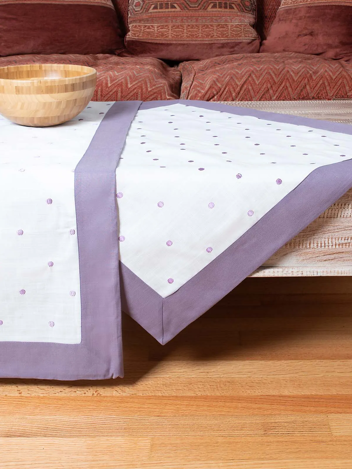 τραβέρσα ( 45cm x 170cm) spot μωβ