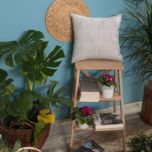 Μαξιλαροθήκη Messina 04 - 65x65cm δαπέδου με γέμιση 