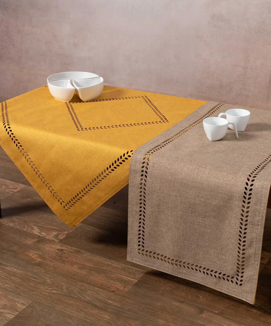 καρέ (90cm x 90cm) bg18 κίτρινο/άμμου