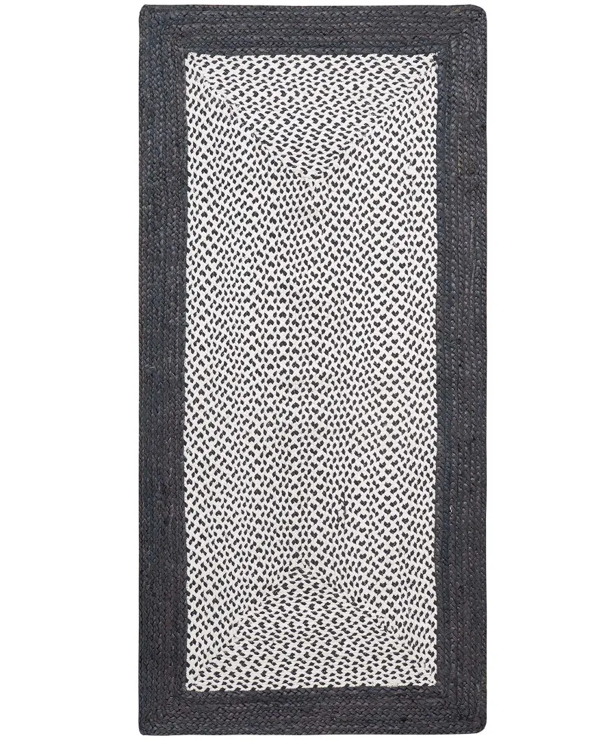 Χαλί γιούτα 1778 (160cm x 230cm) dark grey