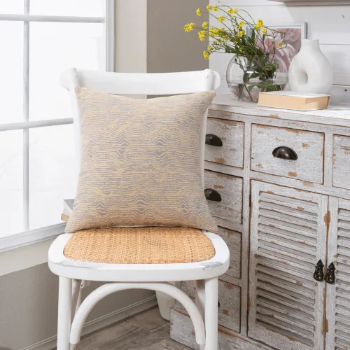 Μαξιλαροθήκη Anzio 14 - 65x65cm δαπέδου με γέμιση 