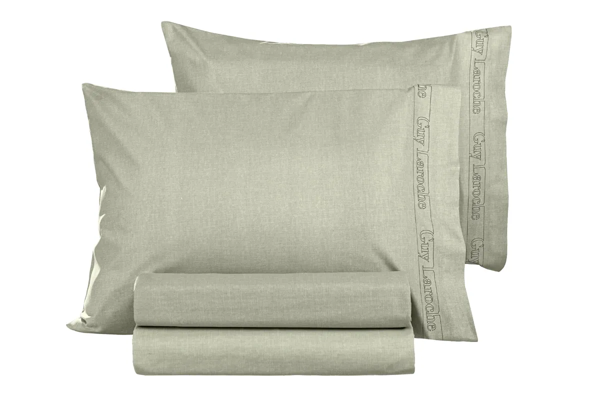 Ζεύγος Μαξιλαροθήκες Color Plus Khaki 