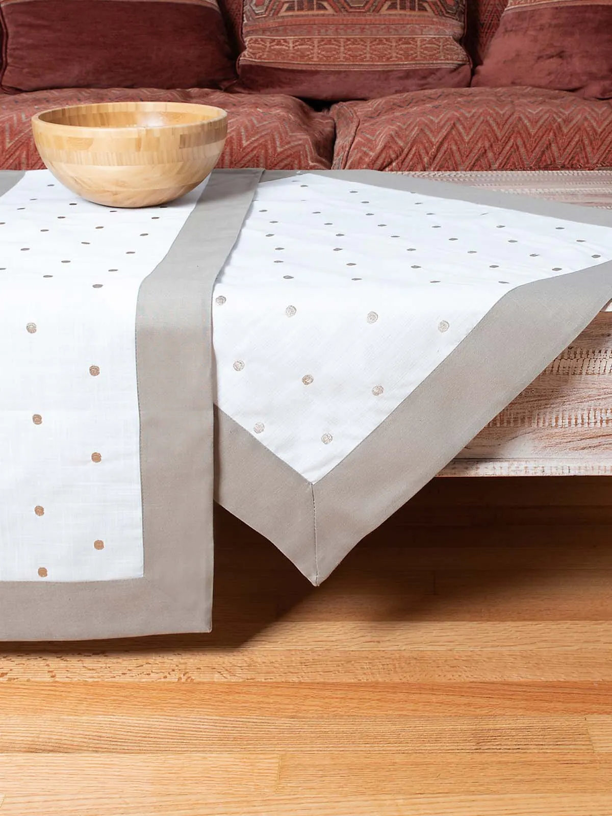 τραπεζομάντηλα (140cm x 180cm) spot γκρι