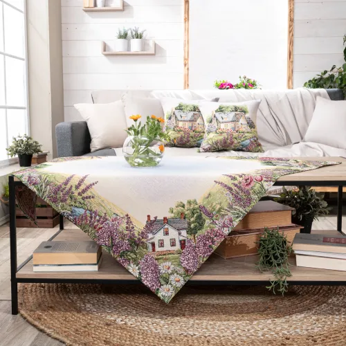 Καρέ &amp; Τραβέρσα Illano (Σετ 2τεμ.) - 100x100cm &amp; 40x100cm