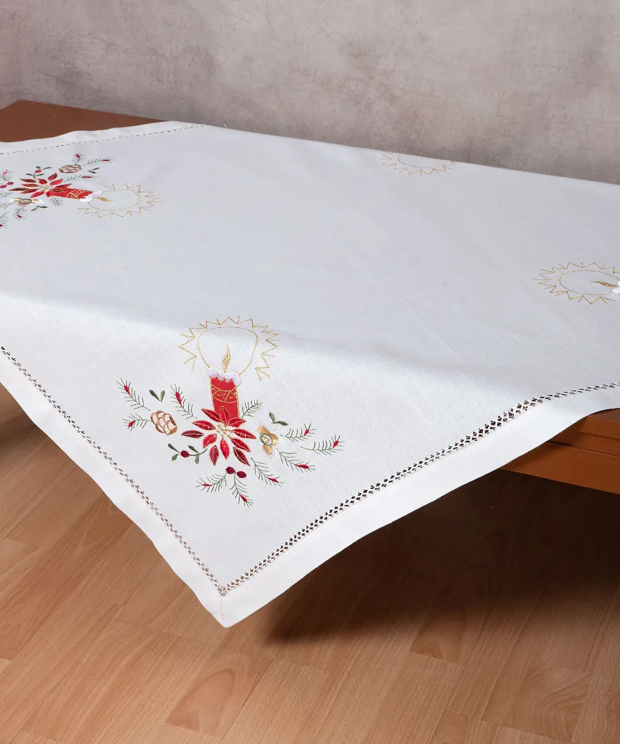 Χριστουγεννιάτικο τραπεζοκαρέ (135cm x 135cm) 5876