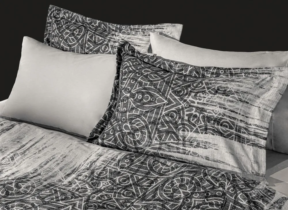 Διακοσμητικές Μαξιλαροθήκες Vivendi Charcoal 