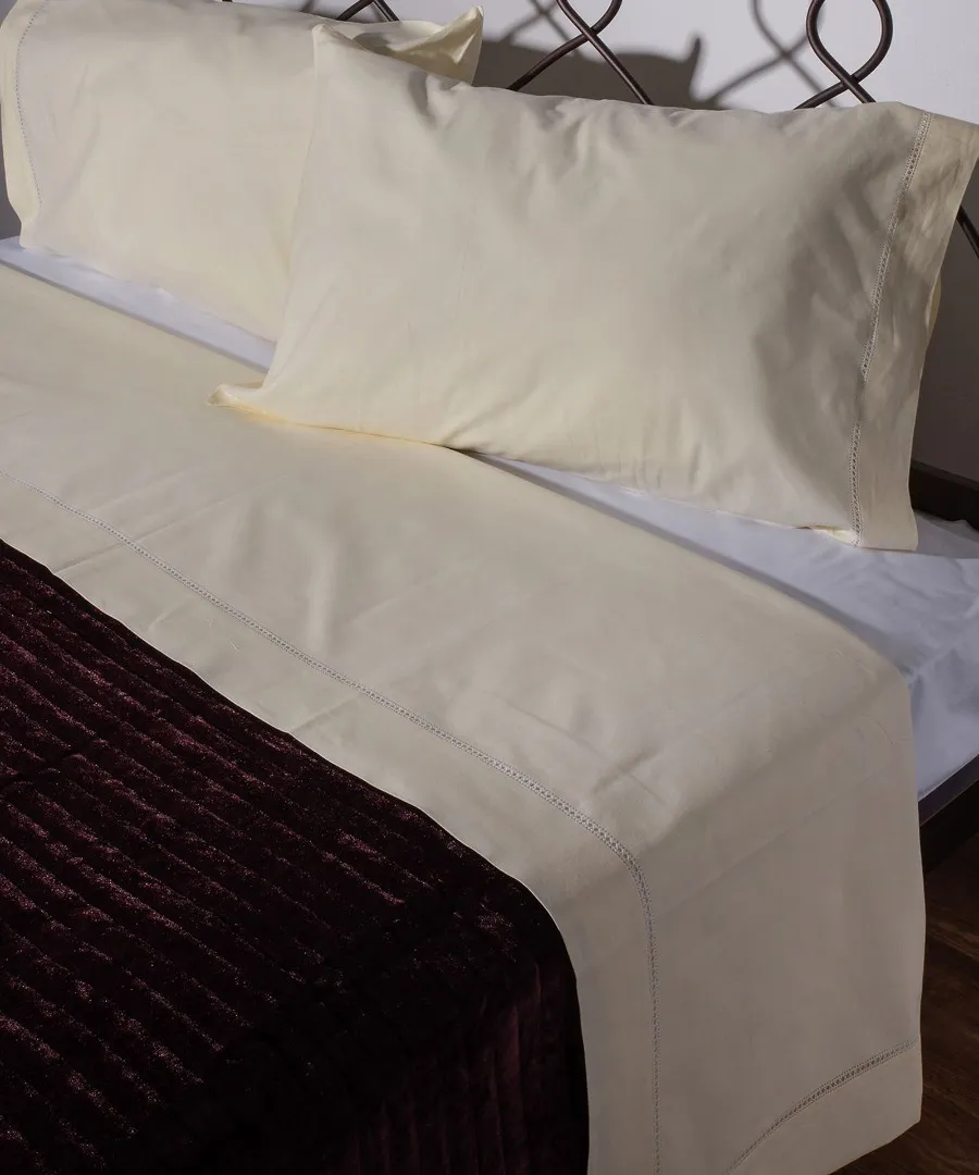 ΧΕΙΡΟΠΟΙΗΤΟ ΣΕΝΤΟΝΙ ΜΕ ΑΖΟΥΡ ΝΧ46 ΤΡΙΩΝ ΤΕΜΑΧΙΩΝ (225CM X 250CM) ΚΙΤΡΙΝΟ