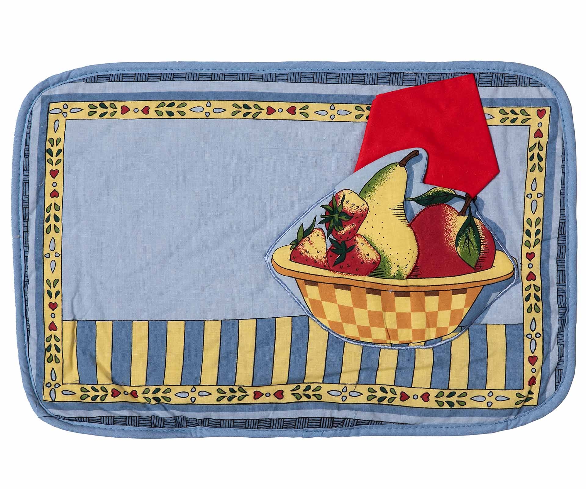 soupla (33cm x 55cm) με πετσέτα φαγητού απλικέ