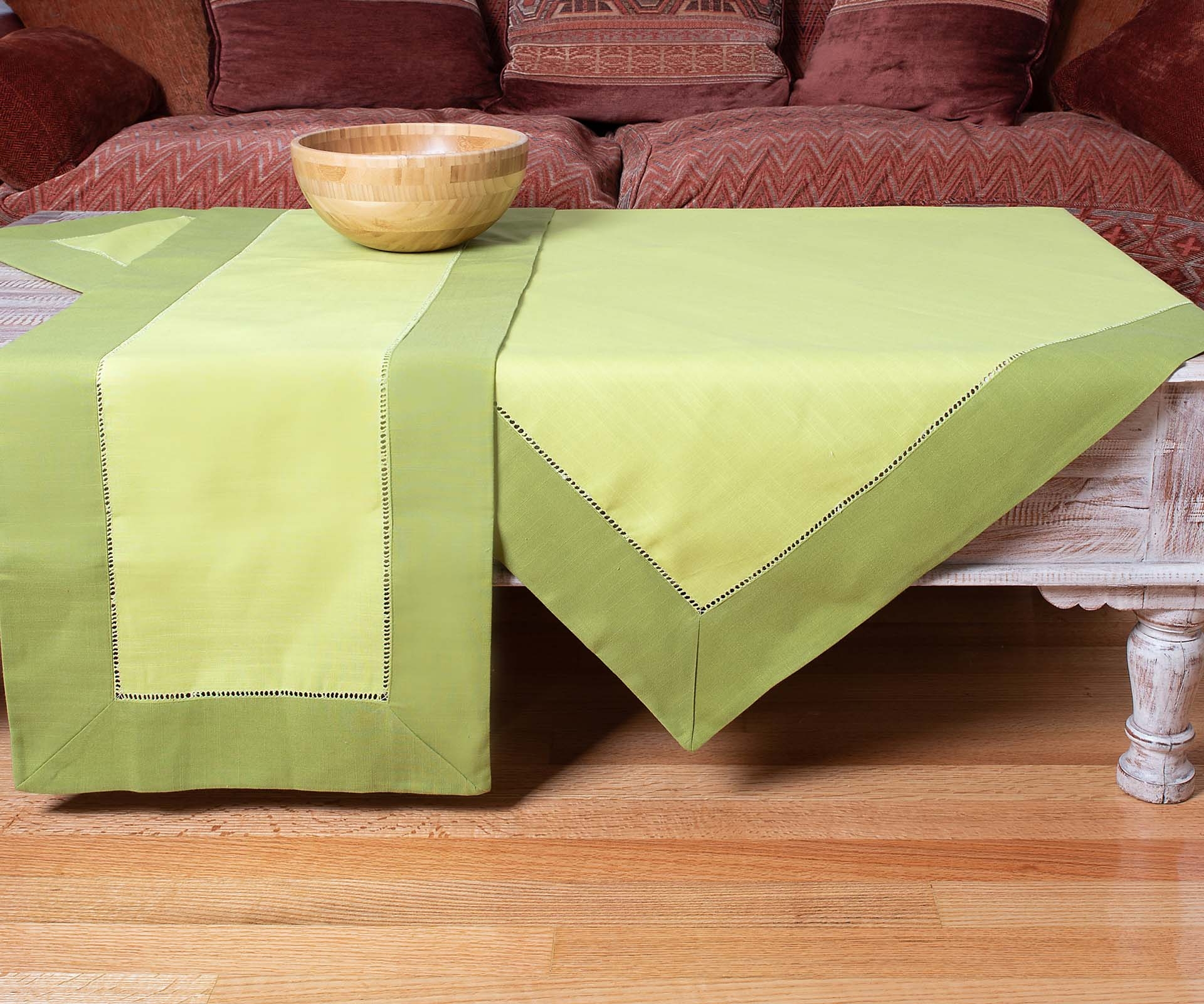 τραπεζομάντηλα (160cm x 250cm)  bg17 κυπαρισσί/πράσινο