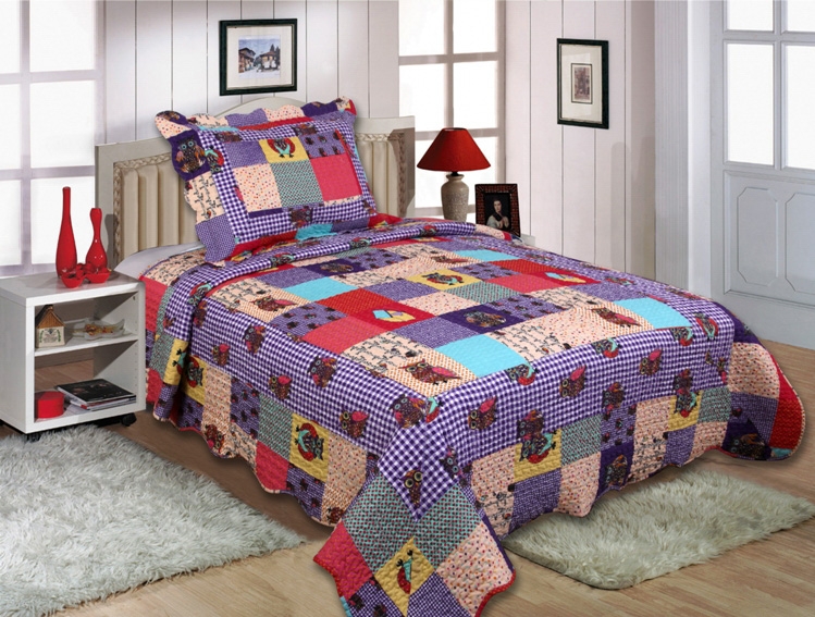 ΚΟΥΒΕΡΛΙ σετ (160cm x 220cm + 1 x 50cm x 70cm) 13-74