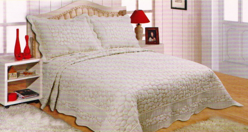 ΚΟΥΒΕΡΛΙ σετ (220cm x 240cm + 2 x 50cm x 70cm) XT7627