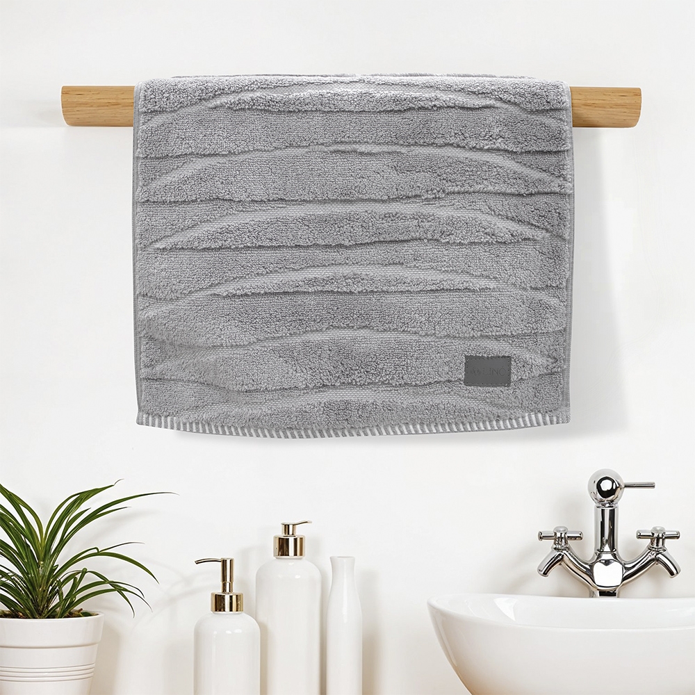 LINO Πετσέτα Χεριών (40x60) Loomline Γκρι