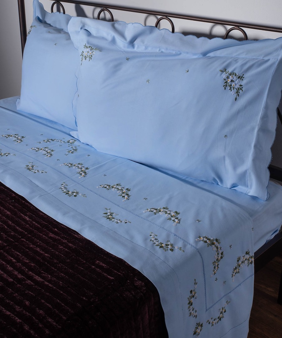 ΧΕΙΡΟΠΟΙΗΤΟ ΡΟΚΟΚΟ ΣΕΝΤΟΝΙ 7003 ΤΕΣΣΑΡΩΝ ΤΕΜΑΧΙΩΝ (225CM X 270CM)  ΣΙΕΛ