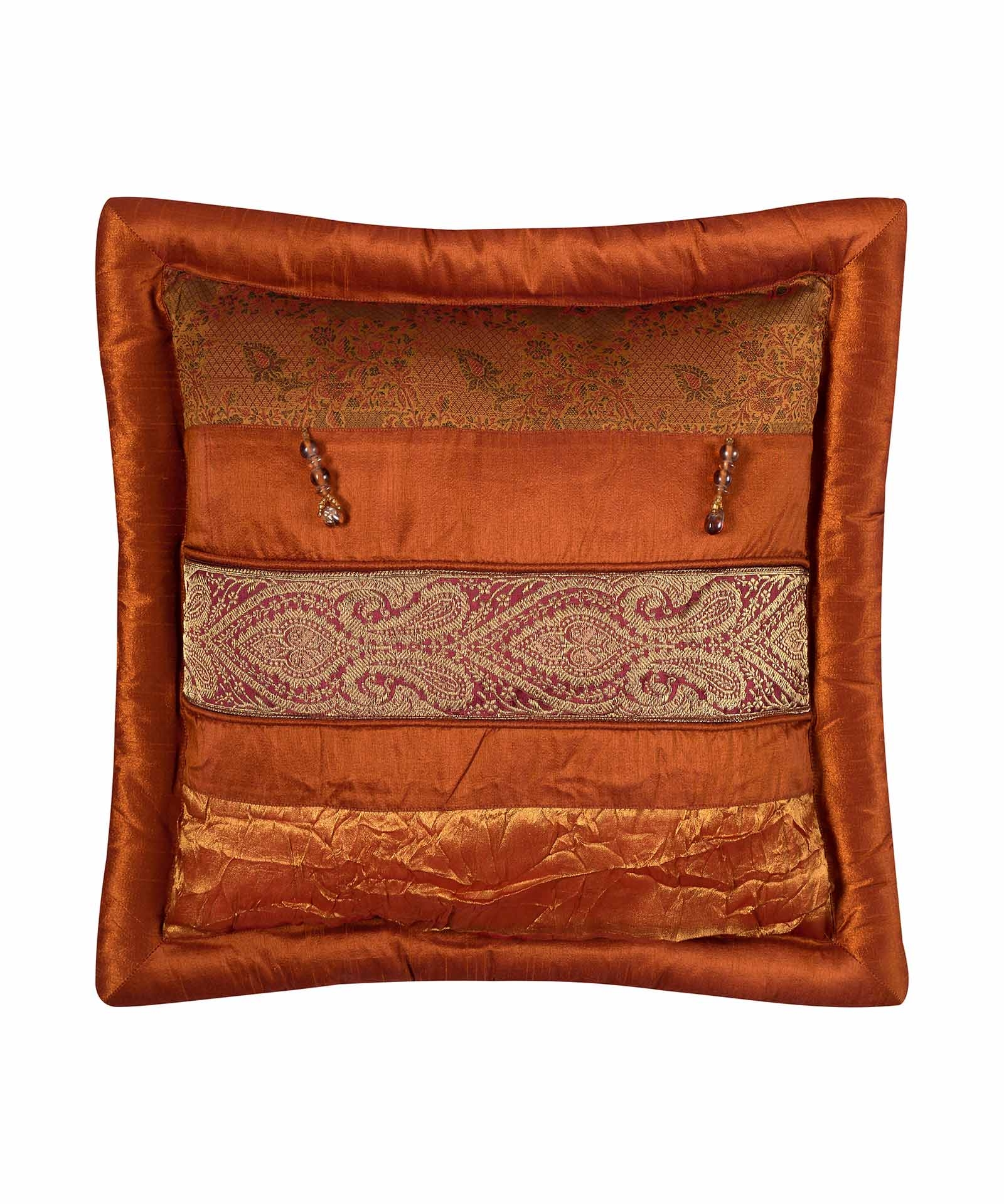 ΜΑΞΙΛΑΡΟΘΗΚΗ (45cm x 45cm)  δάκρυ πορτοκαλί