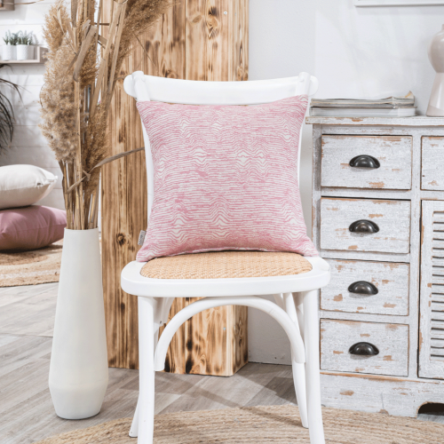 Μαξιλαροθήκη Anzio 06 - 65x65cm δαπέδου με γέμιση 