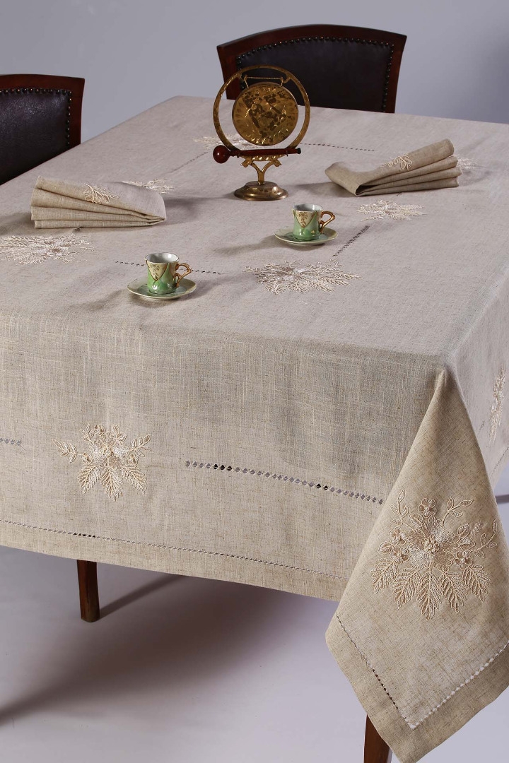 τραπεζομάντηλα (160cm x 300cm)  4006 γκρι