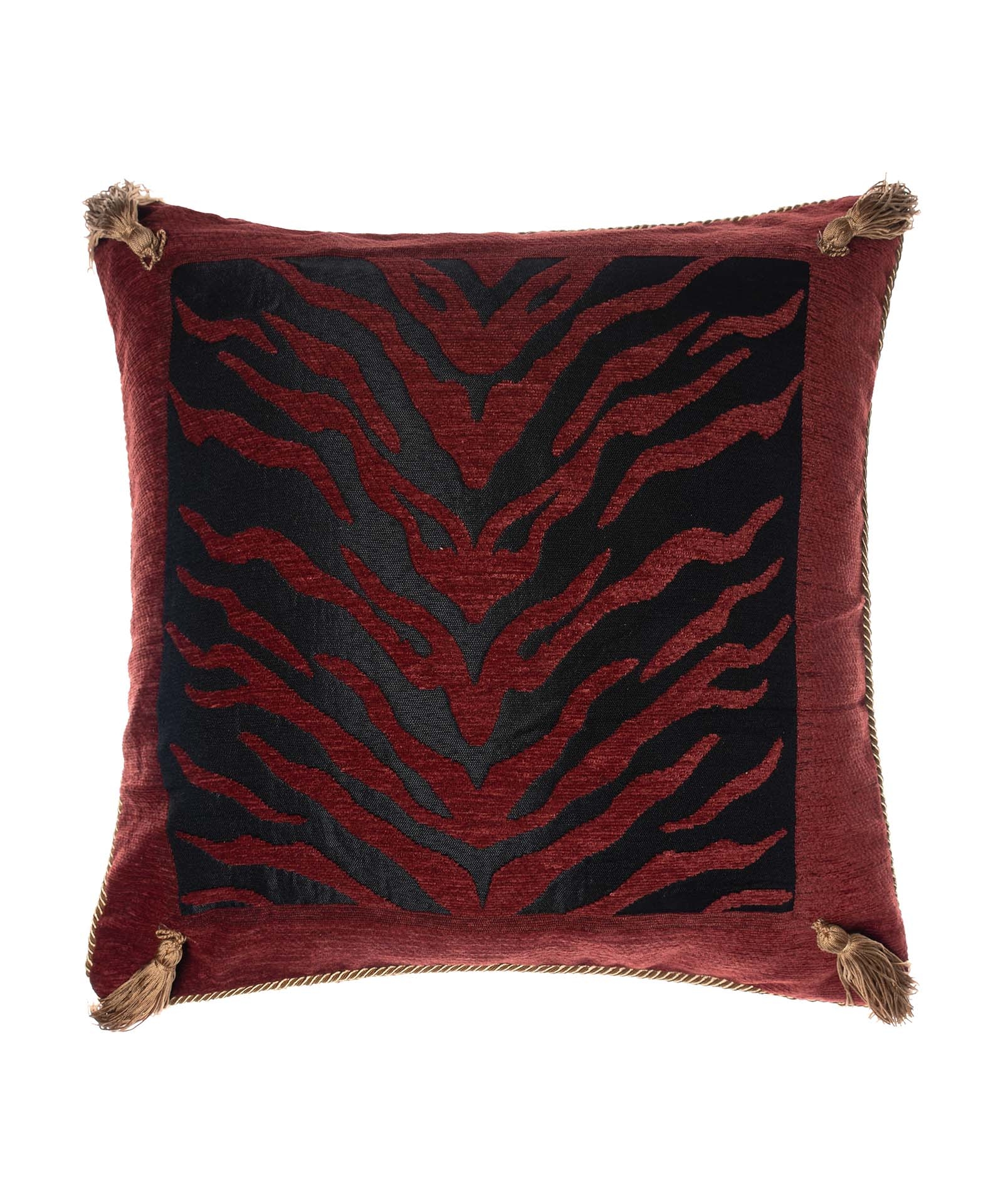 ΜΑΞΙΛΑΡΟΘΗΚΗ  306 (65cm x 65 cm) μαυροκόκκινο