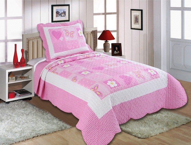 ΚΟΥΒΕΡΛΙ σετ (160cm x 220cm + 1 x 50cm x 70cm) GIRL 006