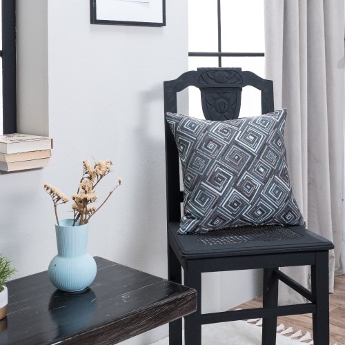 Μαξιλαροθήκη Santos 04 - 65x65cm δαπέδου με γέμιση 