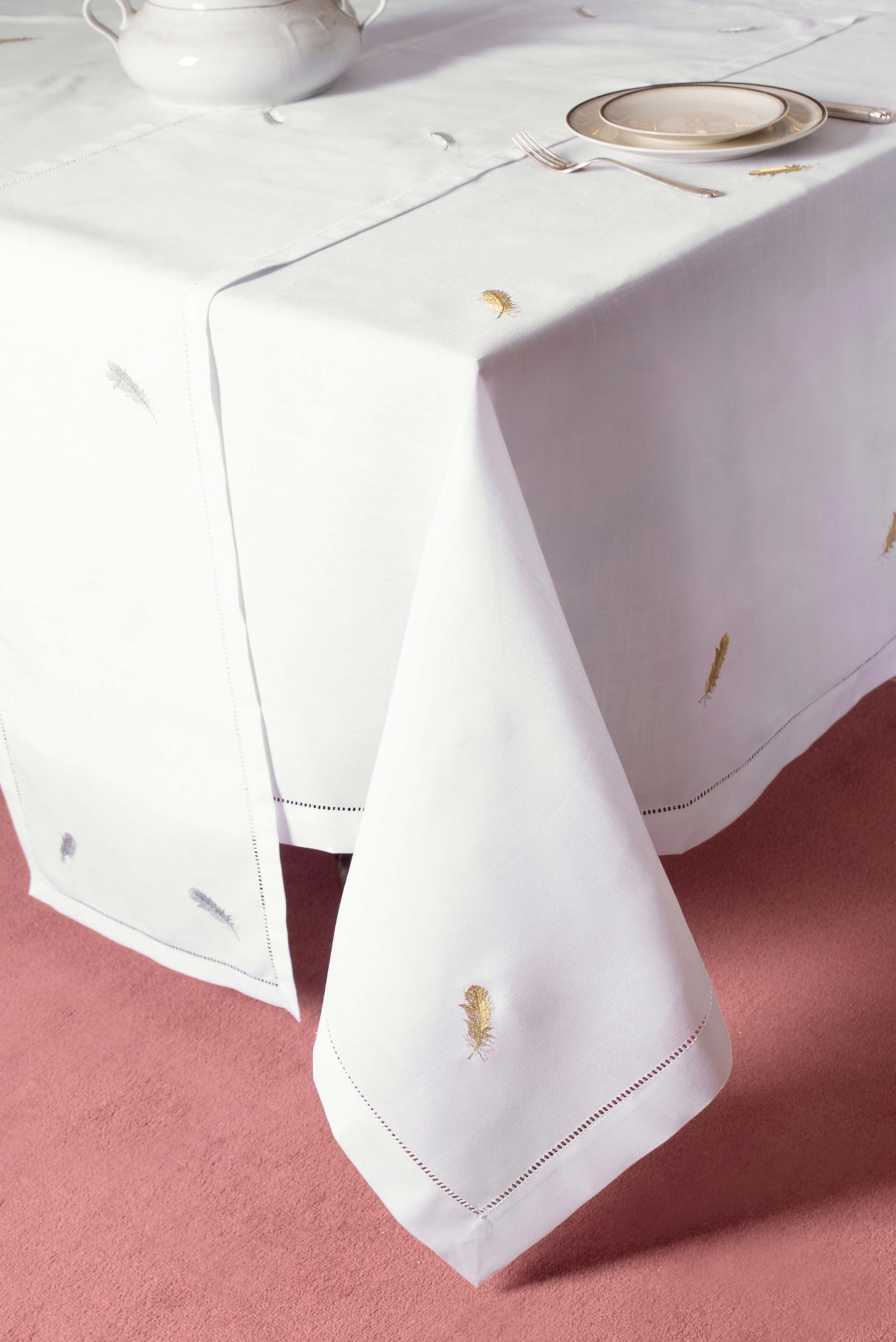 τραβέρσα  (40cm X 170cm)  yl1011 ασημί