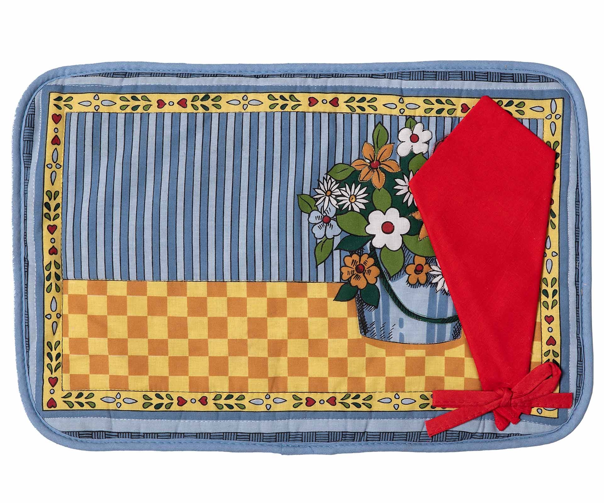 soupla (33cm x 55cm) με πετσέτα φαγητού απλικέ