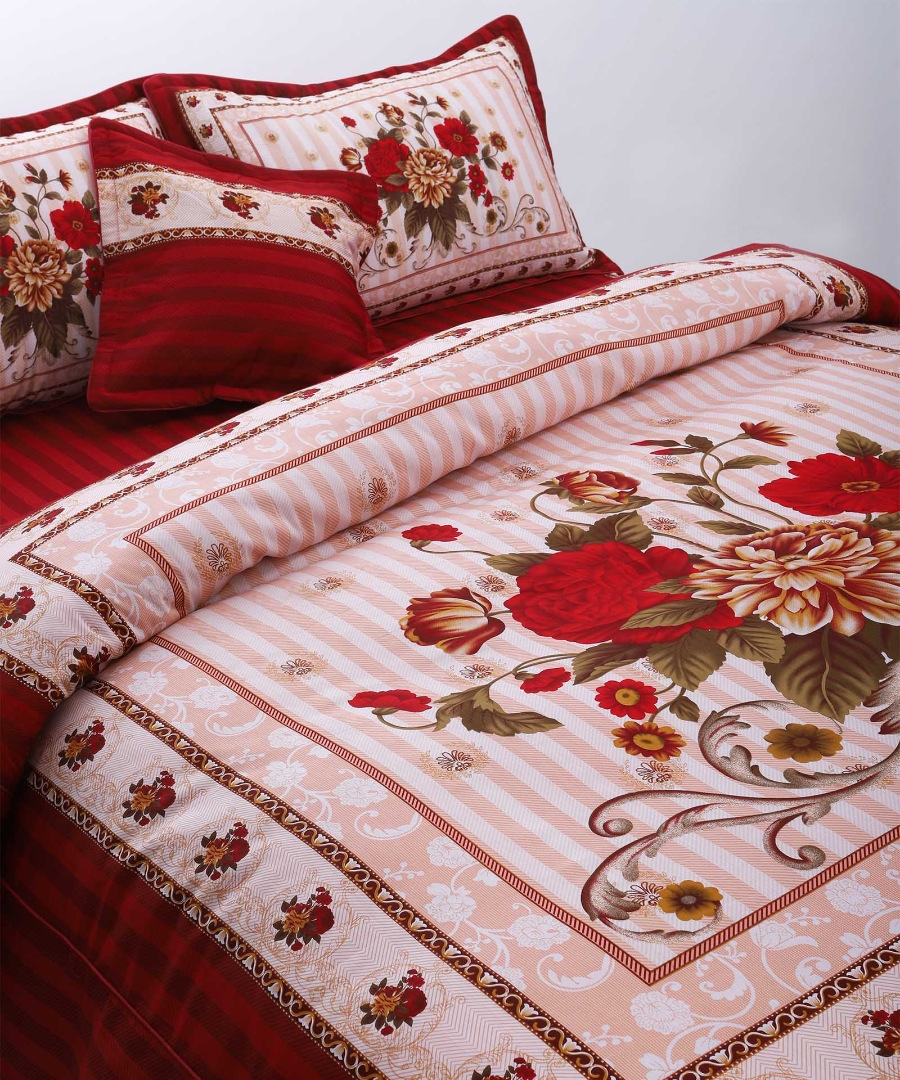 παπλωματοθήκη 215cm x 240cm κατωσέντονο με λάστιχο 160cm x 210cm+19cm 2x50cm x 70cm 40cm x 40cm joy-4