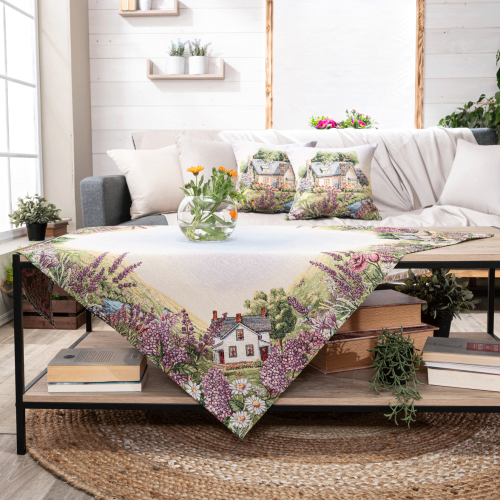 Καρέ &amp; Τραβέρσα Illano (Σετ 2τεμ.) - 100x100cm &amp; 40x100cm