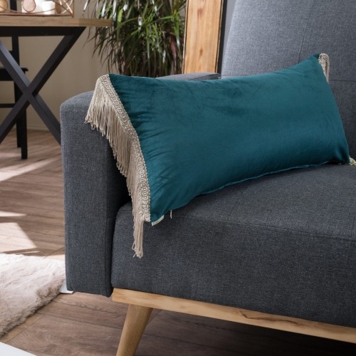 Μαξιλαροθήκη Velvet 13 Με Κρόσι (30x60cm) - 30x60cm με γέμιση