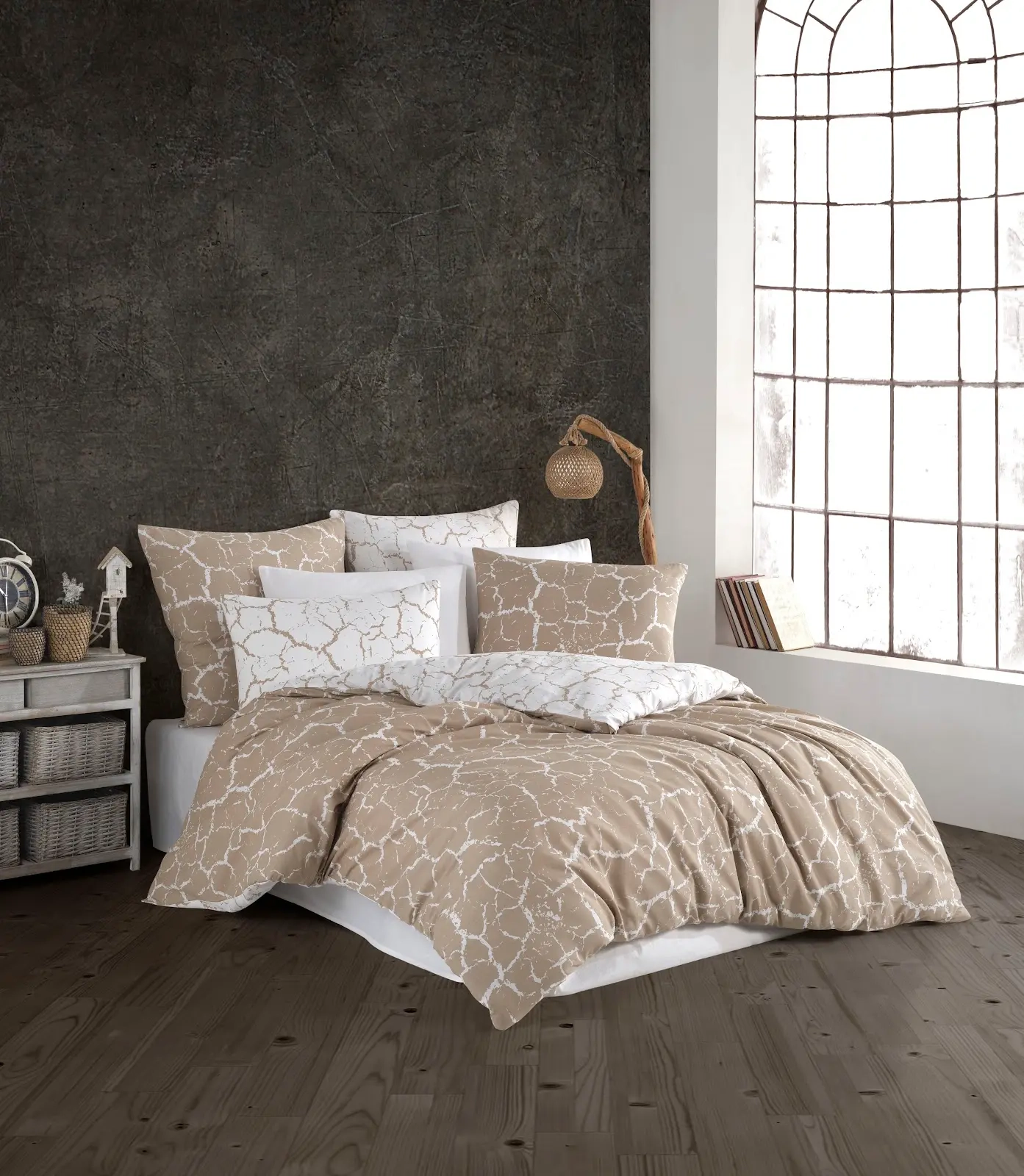 ΝΕΧΤ 3197 ΜΕRCΕR ΣΕΤ ΣΕΝΤΟΝΙ 100%CΟΤ 235Χ260 ΜΠΕΖ 4ΤΕΜ