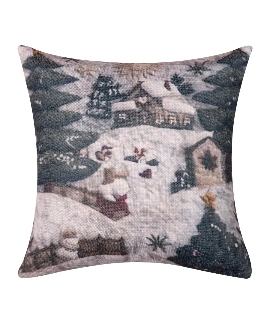 ΣΤΑΜΠΩΤΗ ΧΡΙΣΤΟΥΓΕΝΝΙΑΤΙΚΗ ΜΑΞΙΛΑΡΟΘΗΚΗ (45cm x 45cm) ks2026-28