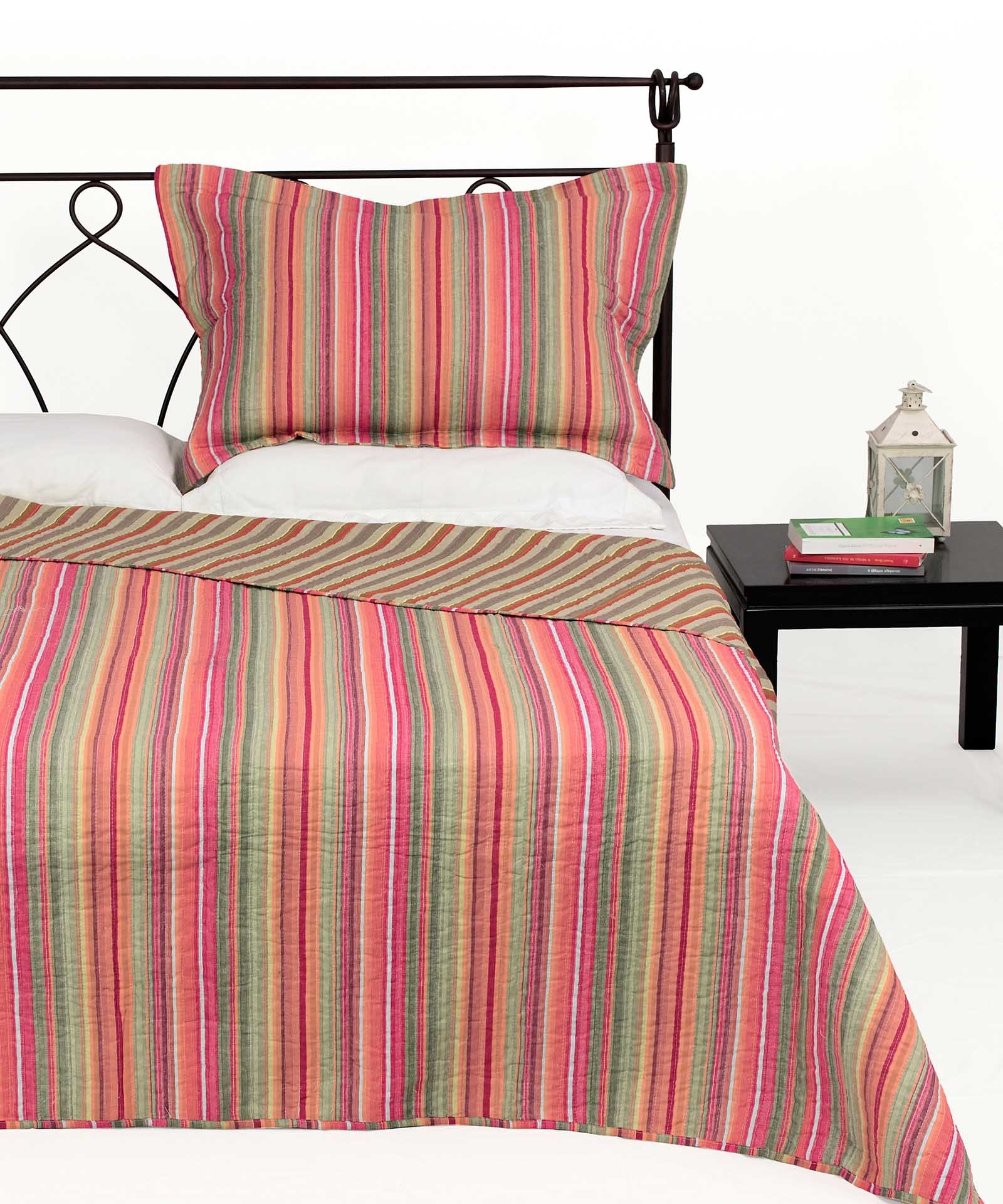 ΚΟΥΒΕΡΛΙ σετ  (170cm x 220cm + 1 x 50cm x 70cm) 9212