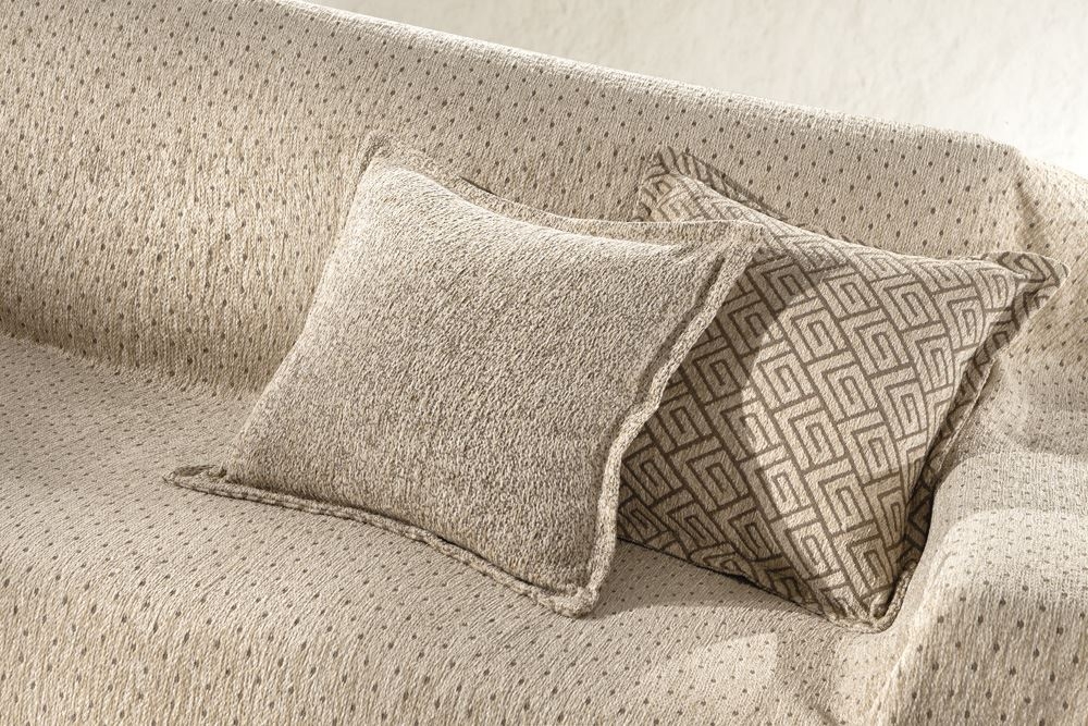 Διακοσμητική Μαξιλαροθήκη Libra Natural 45x45