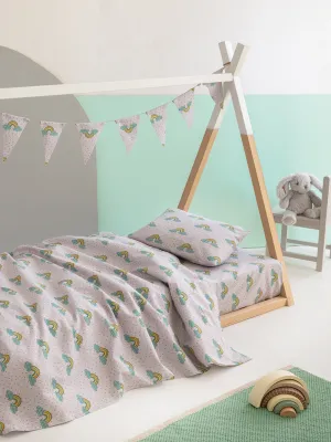 Σετ Μονά Σεντόνια Floufi 170x265 FF103 Χωρίς Λάστιχο