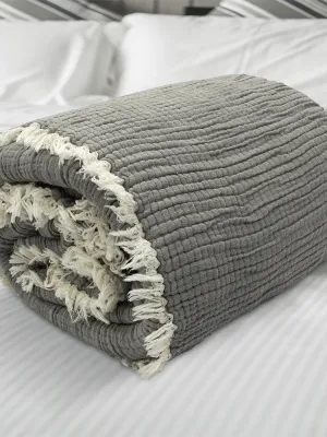 LINO ΚΟΥΒΕΡΤΑ LASY GREY  230X240