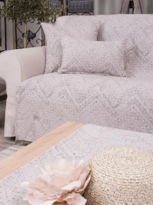 Μαξιλαροθήκη Indore 03 - 65x65cm δαπέδου με γέμιση 