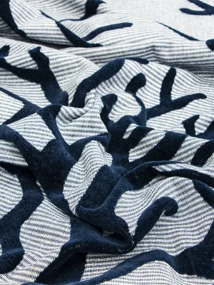 LINO ΠΕΤΣΕΤΑ ΘΑΛΑΣΣΗΣ ALBERO BLACK-PETROL 86X160